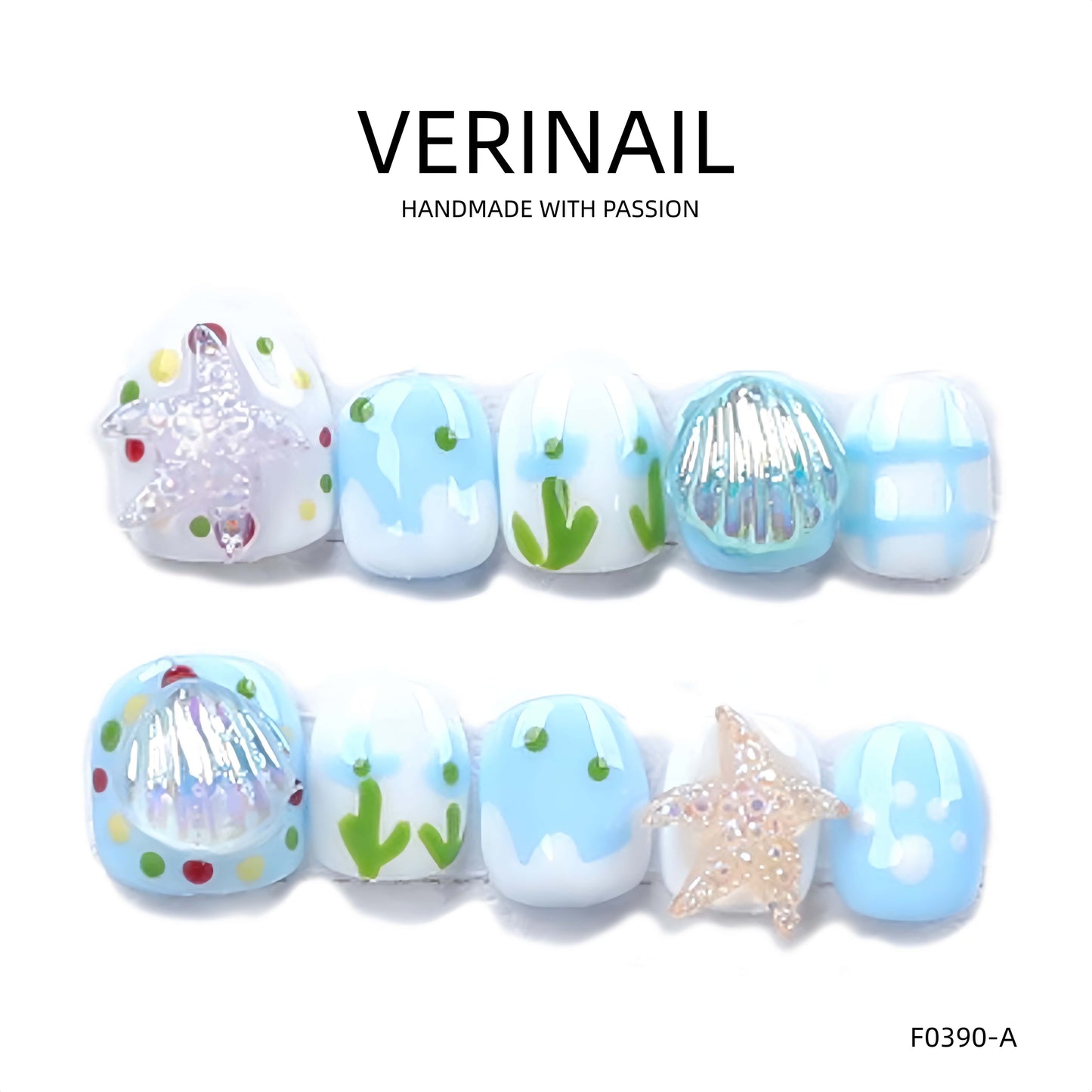 Press On Nails Color Jade DL01