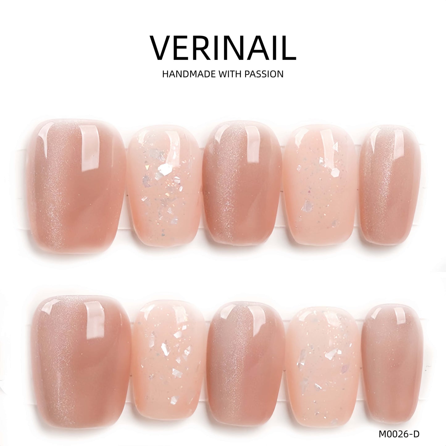 Press On Nails Color Nude DL07