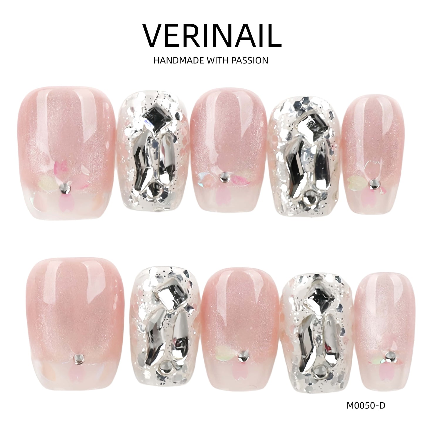 Press On Nails Color Nude DL07