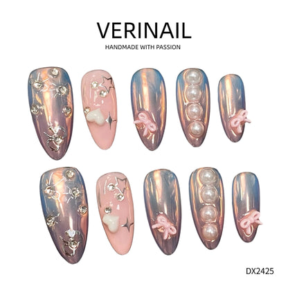 Press On Nails Color Pink CP01