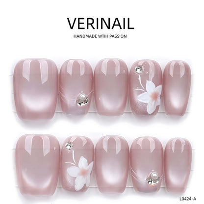 Press On Nails Color Pink CP03