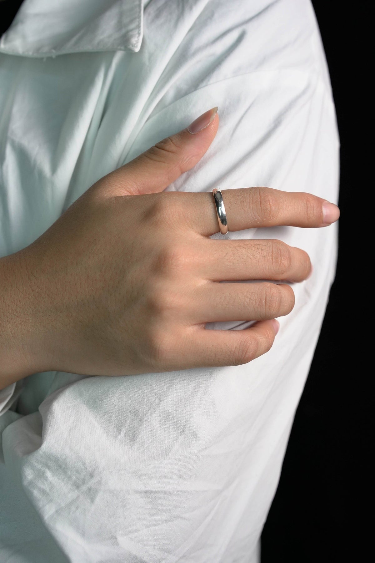 925 Sterling Silver Simple Ring