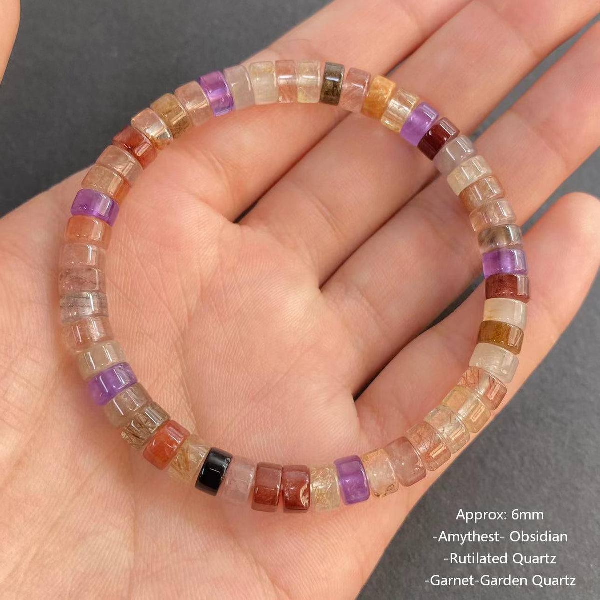 Natural Designer Healing Crystal Bracelet Mutiple Styles