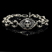 Retro Sterling Silver Chain Bracelet