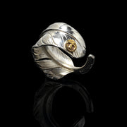 Takahashi Goro Small Feather 925 Silver Ring