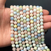 Higher Quality Morganite Round Beads