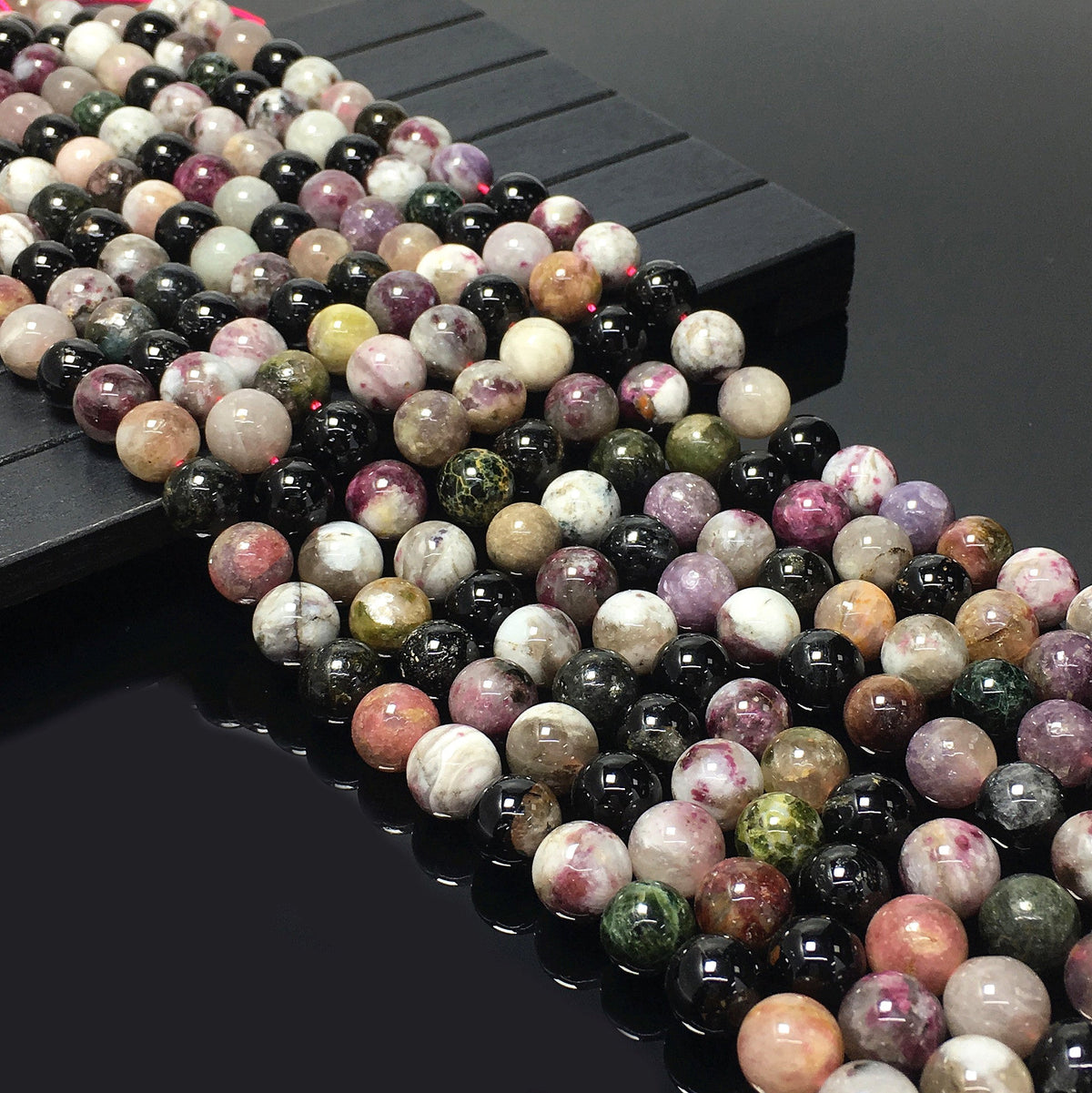Higher Quality Tourmaline Round Beads