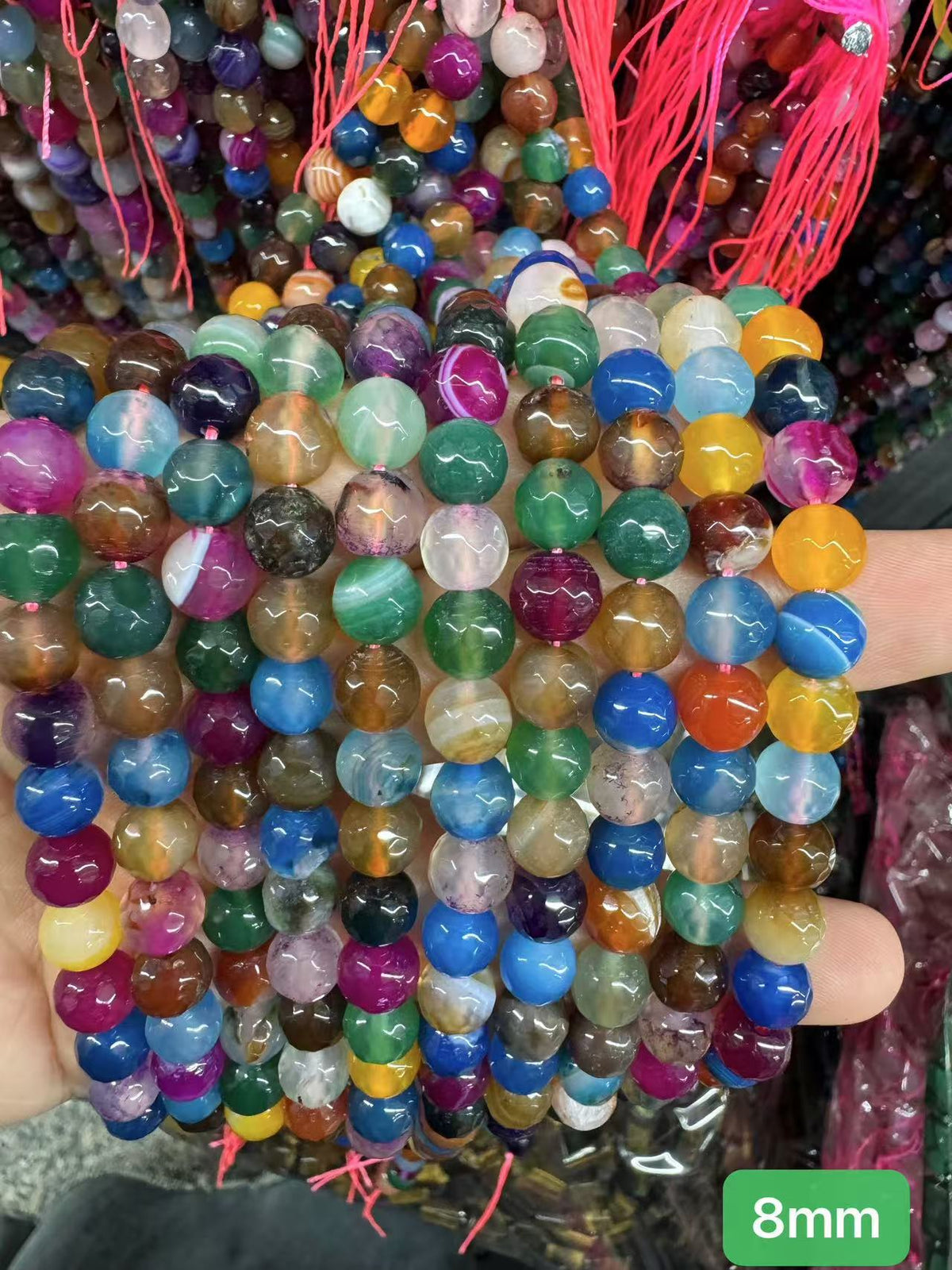 $2.5--8mm semi precious beads #1 Free Shipping