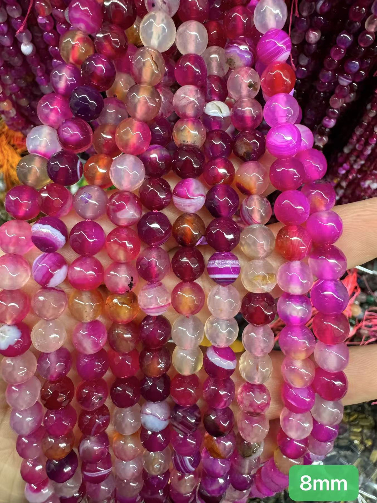 $2.5--8mm #2 Semi- Precious beads Free Shipping