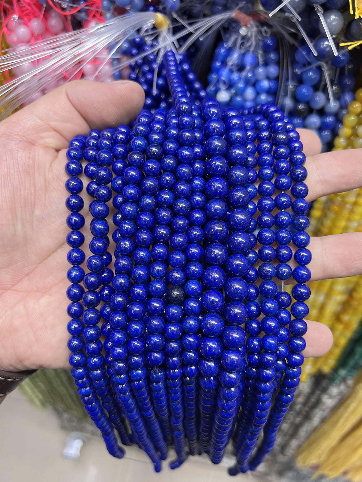 $2.5--8mm semi precious beads #1 Free Shipping