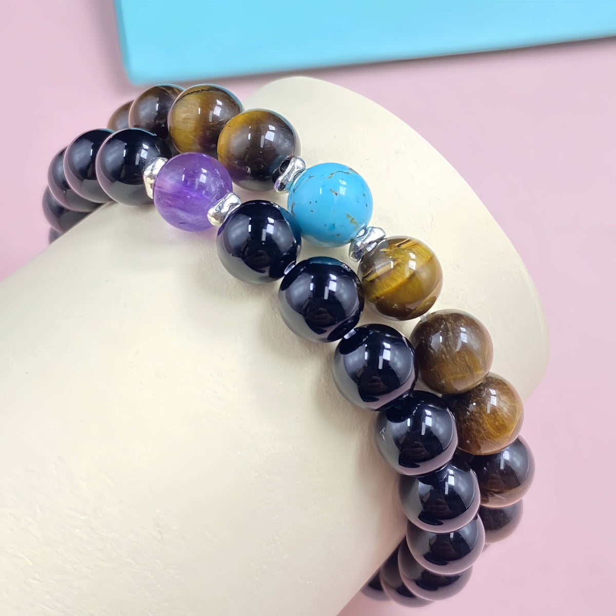 Onyx Crystal Bracelet for Strenght and Power