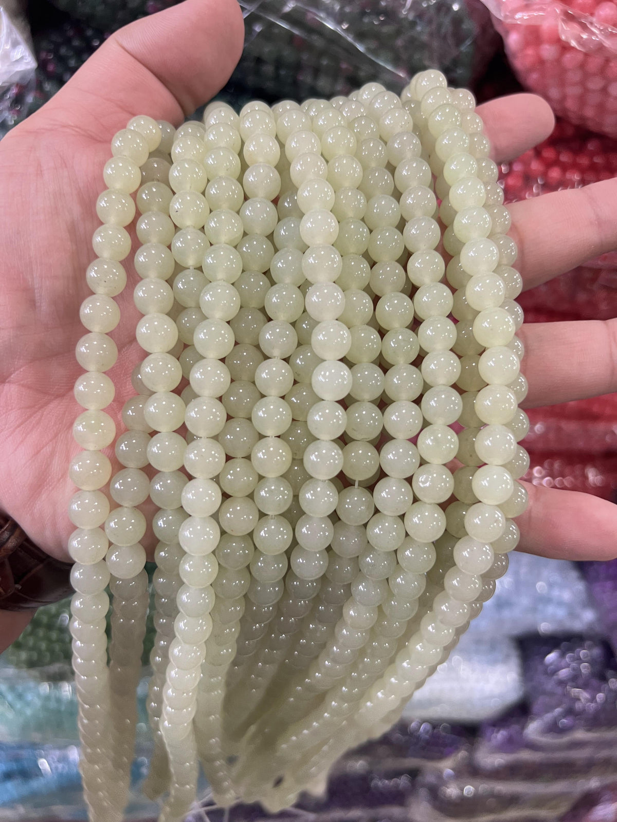 $2.5--8mm semi precious beads #1 Free Shipping