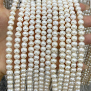 5x7mm Potato Natural Freshwater Pearl Beads
