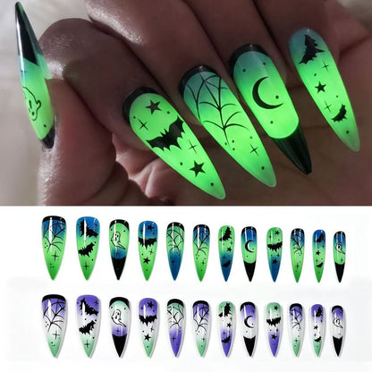 Glowing Nails Press On Nails  PDD Style 1