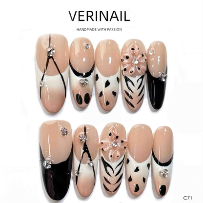 Press On Nails Color Nude DL01