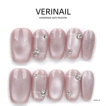 Press On Nails Color Pink CP03