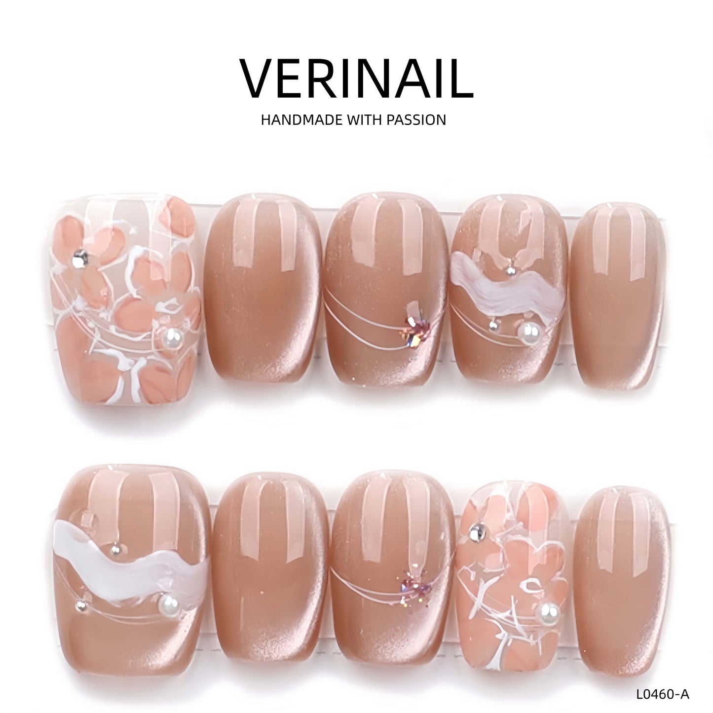 Press On Nails Color Nude DL06