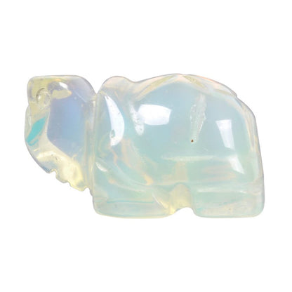 Turtle Statue Hand Carved Animal Figurine