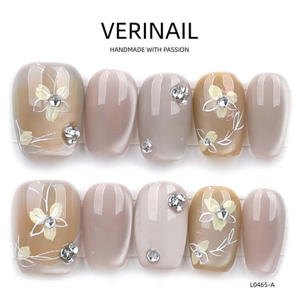 Press On Nails Color Nude DL06