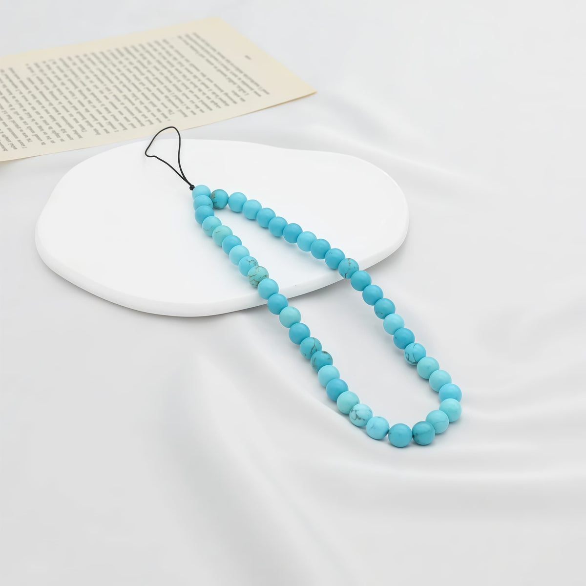 6MM Beaded Phone Chain New Anti Lost Phone Strap 32cm