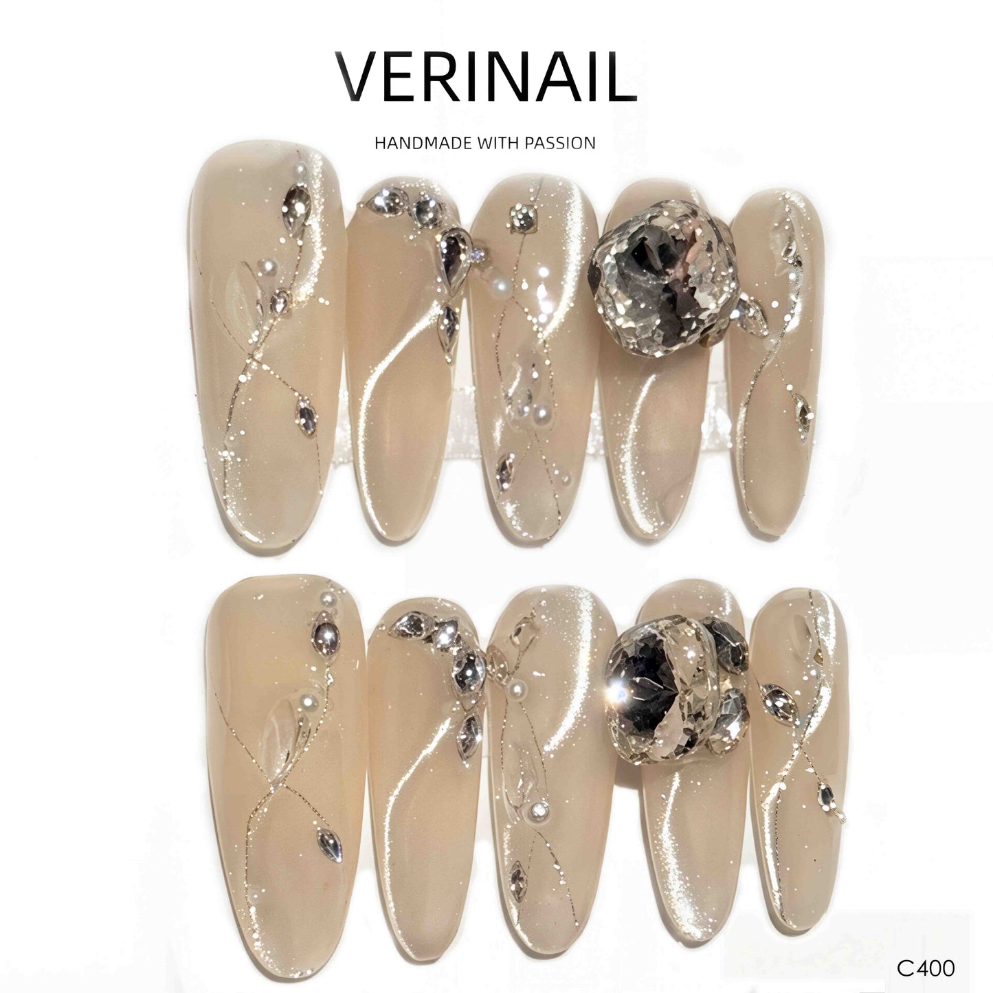 Press On Nails STENGHT DL01