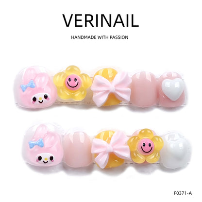 Press On Nails Color Pink CP01