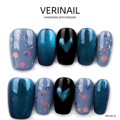 Press On Nails Color Black DL03