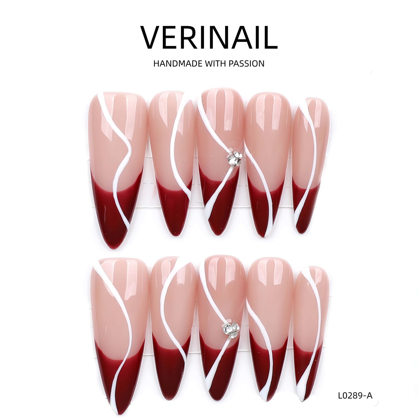 Press On Nails Color Nude DL05