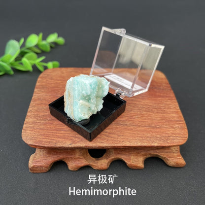Micro Mineral Box Raw Crystal Gemstone Collection Box