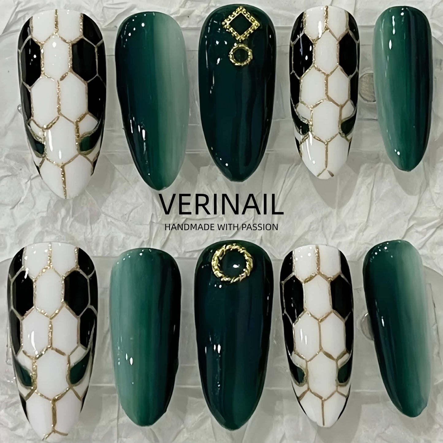 Press On Nails Color Black PDD02