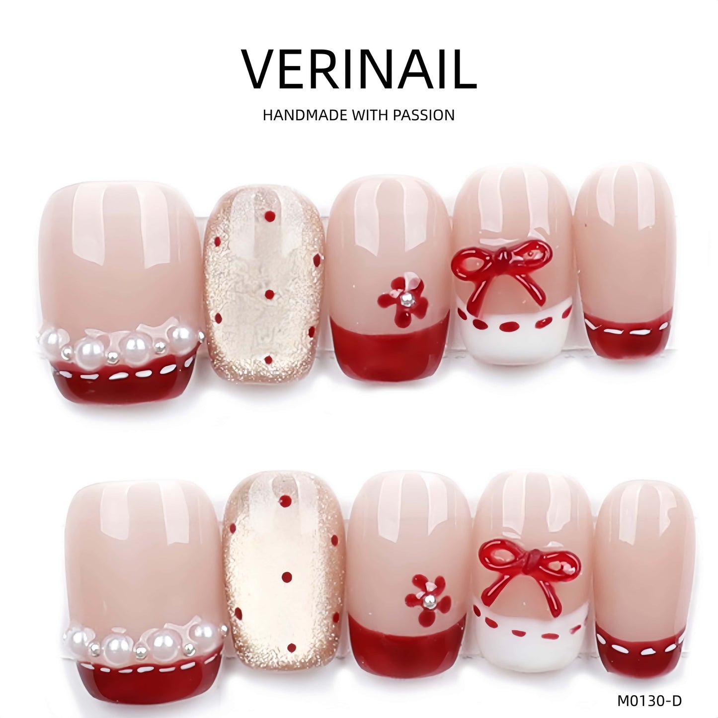 Press On Nails Color Nude DL07