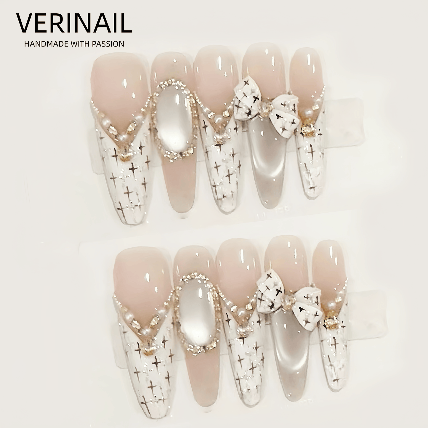 Press On Nails Color Nude DL10