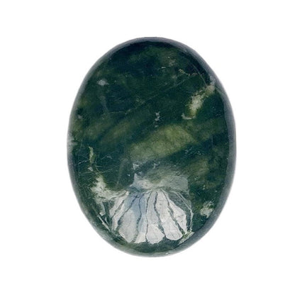 Oval Palm Stone, Polished Oval Gemstone Pocket Palm Stone Gift