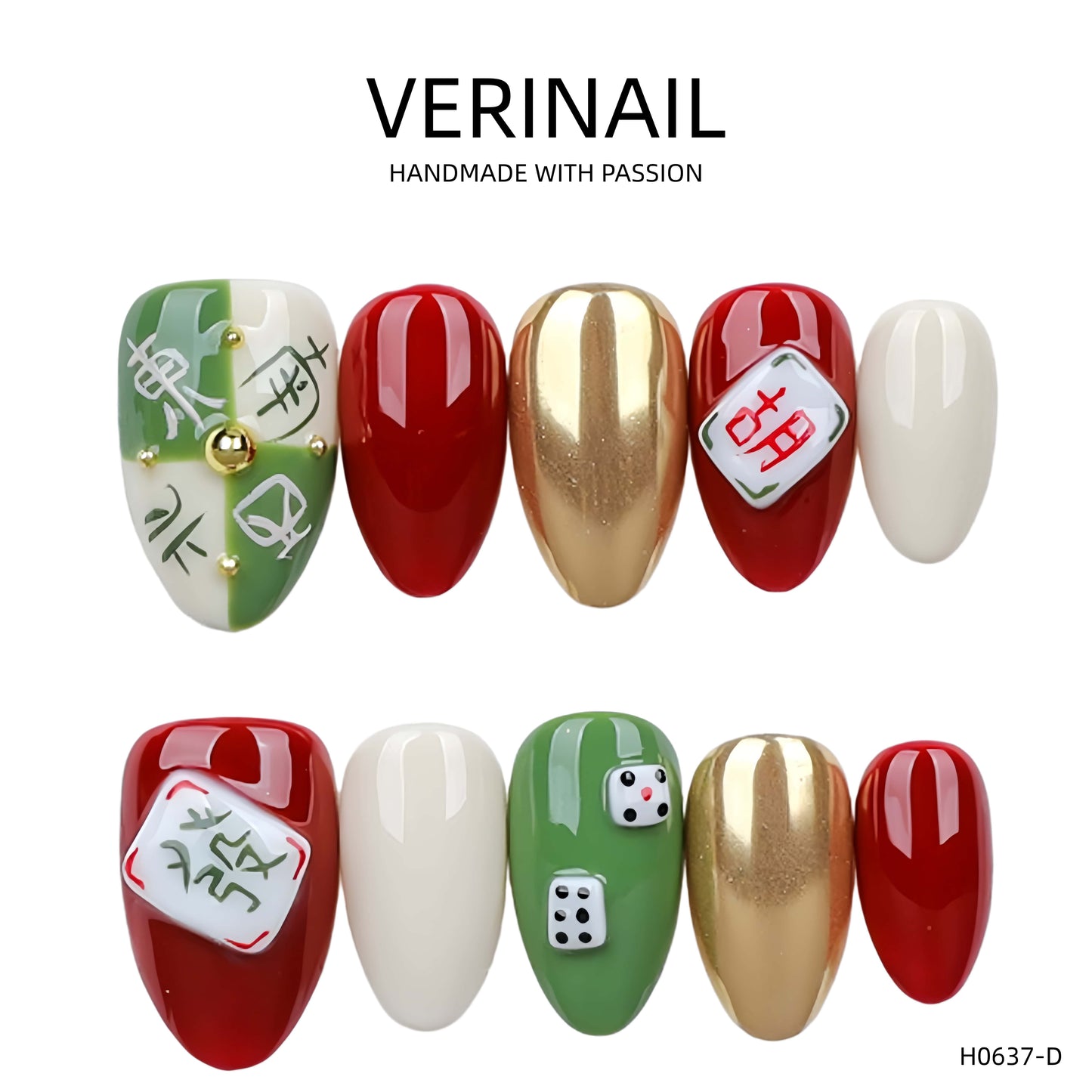 Press On Nails  LUCK DL02
