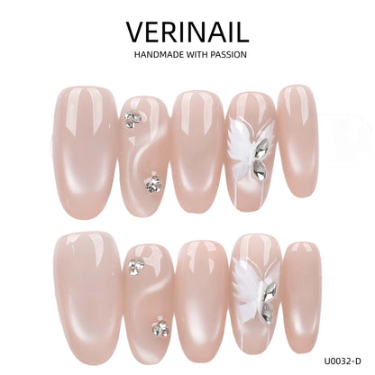 Press On Nails Color Nude DL08
