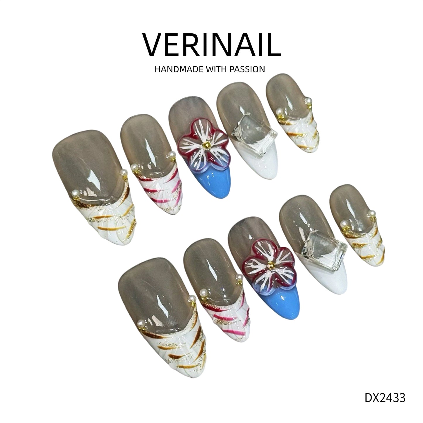 Press On Nails Holiday DL01