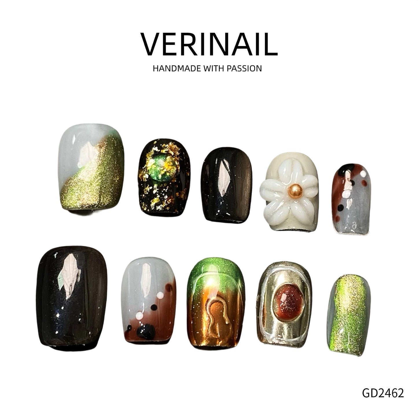 Press On Nails WEALTH DL02