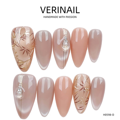 Press On Nails Color Nude DL04