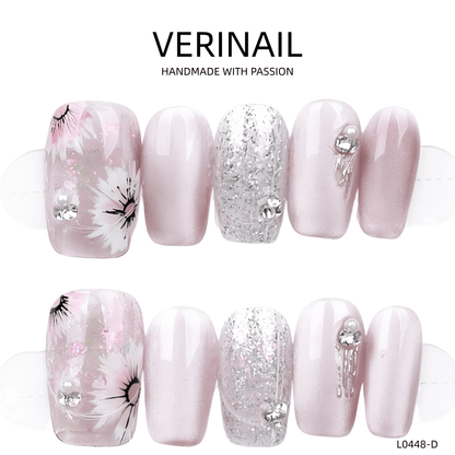 Press On Nails Color Pink CP03