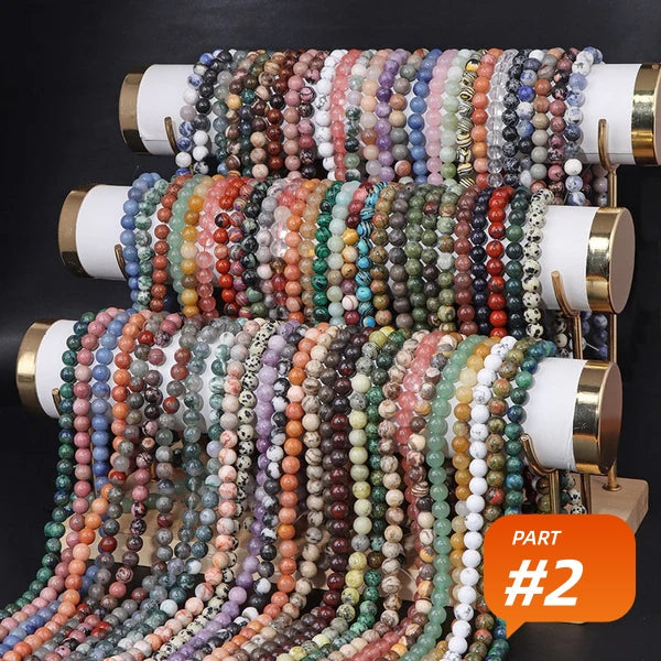 Wholesale  Gemstone Beads 4mm 6mm 8mm 10mm 12mm  Loose Bead -Free Shipping（II）