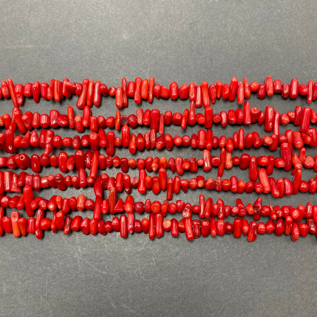 Tube Shape Coral Beads