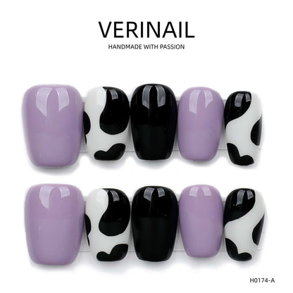 Press On Nails Color Black DL03