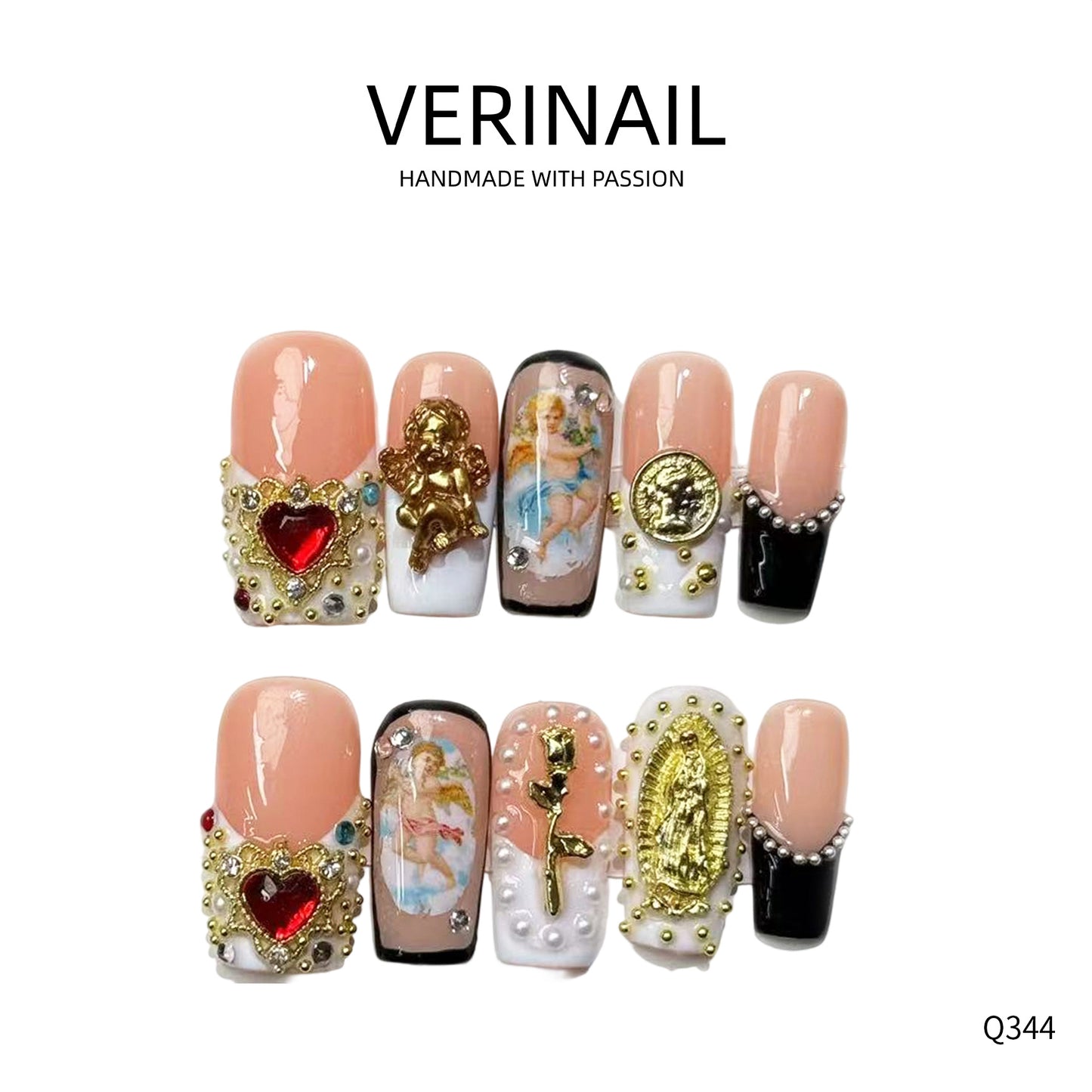 Press On Nails WEALTH DL03
