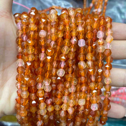 Diamond Faceted Beads 6mm/8mm/10mm Quartz/Jasper/Agate/Crystal