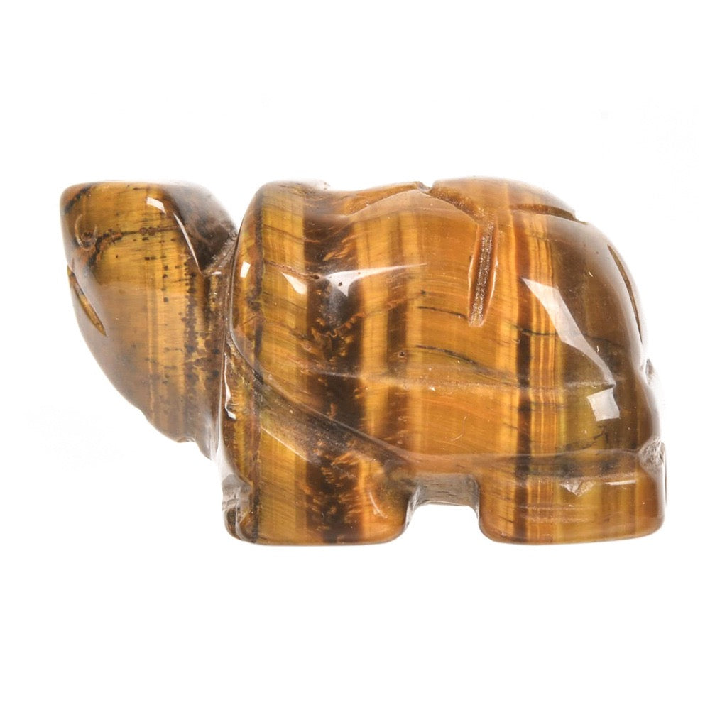 Turtle Statue Hand Carved Animal Figurine