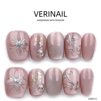 Press On Nails Color Pink CP03