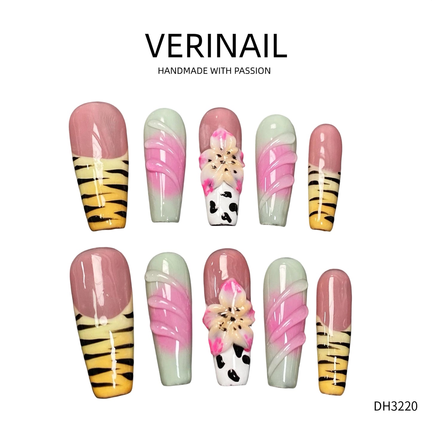 Press On Nails STENGHT DL01