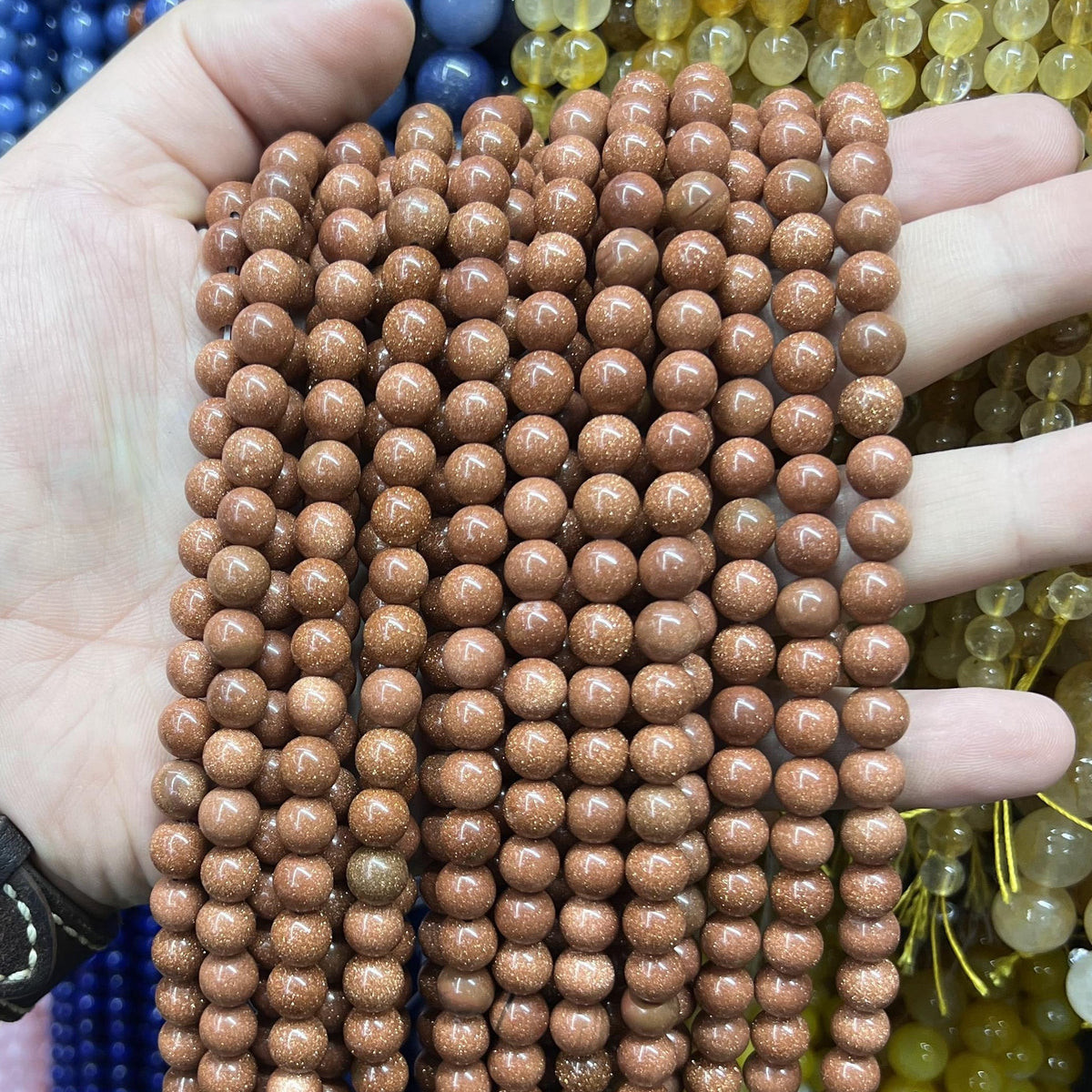 $2.5--8mm #2 Semi- Precious beads Free Shipping