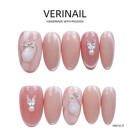 Press On Nails Color Nude DL04