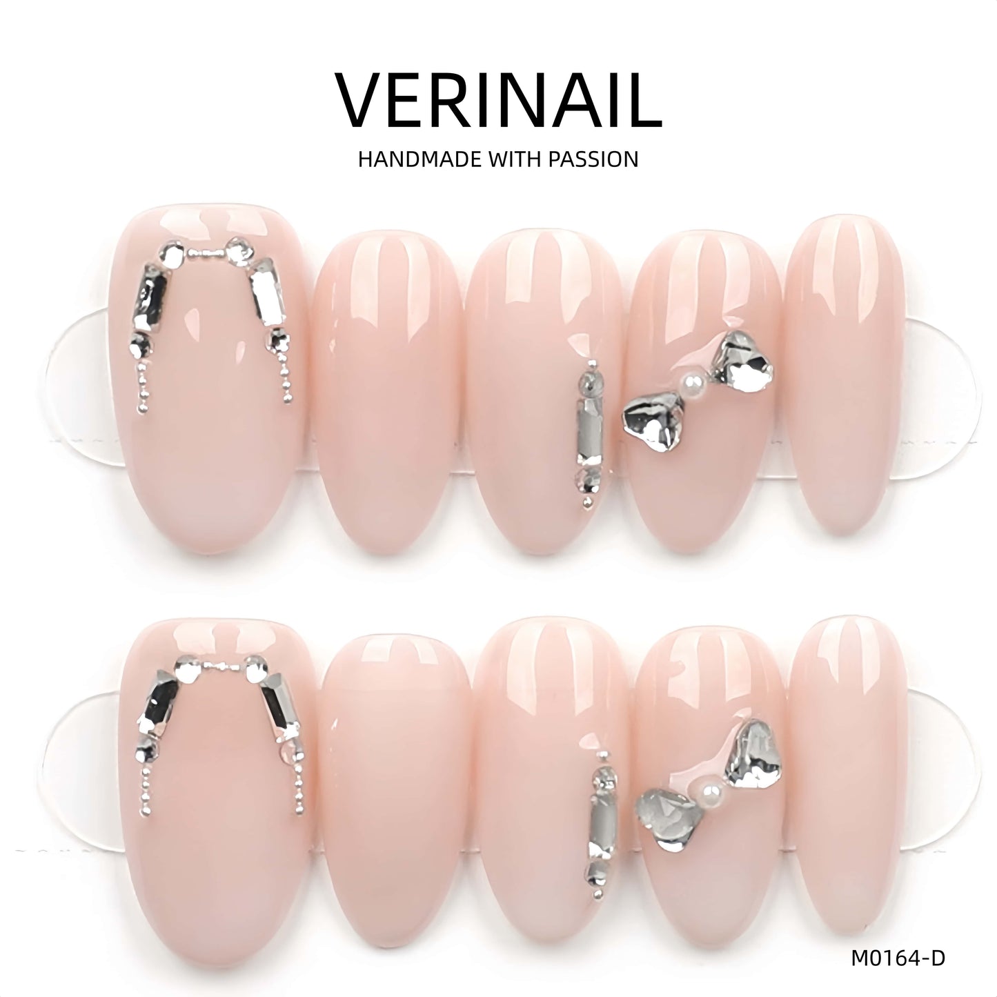 Press On Nails Color Nude DL07